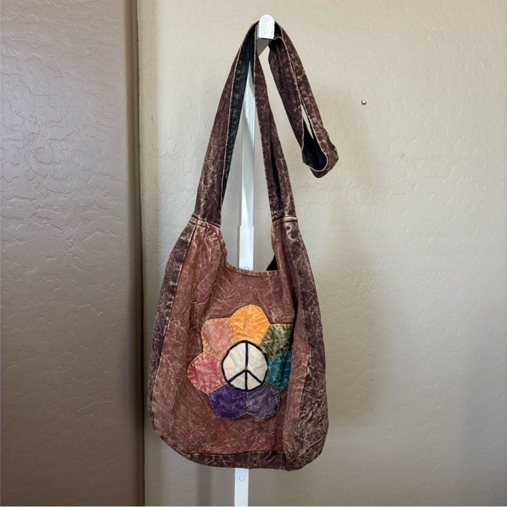 Bohemian Patchwork Shoulder Bag - image 1